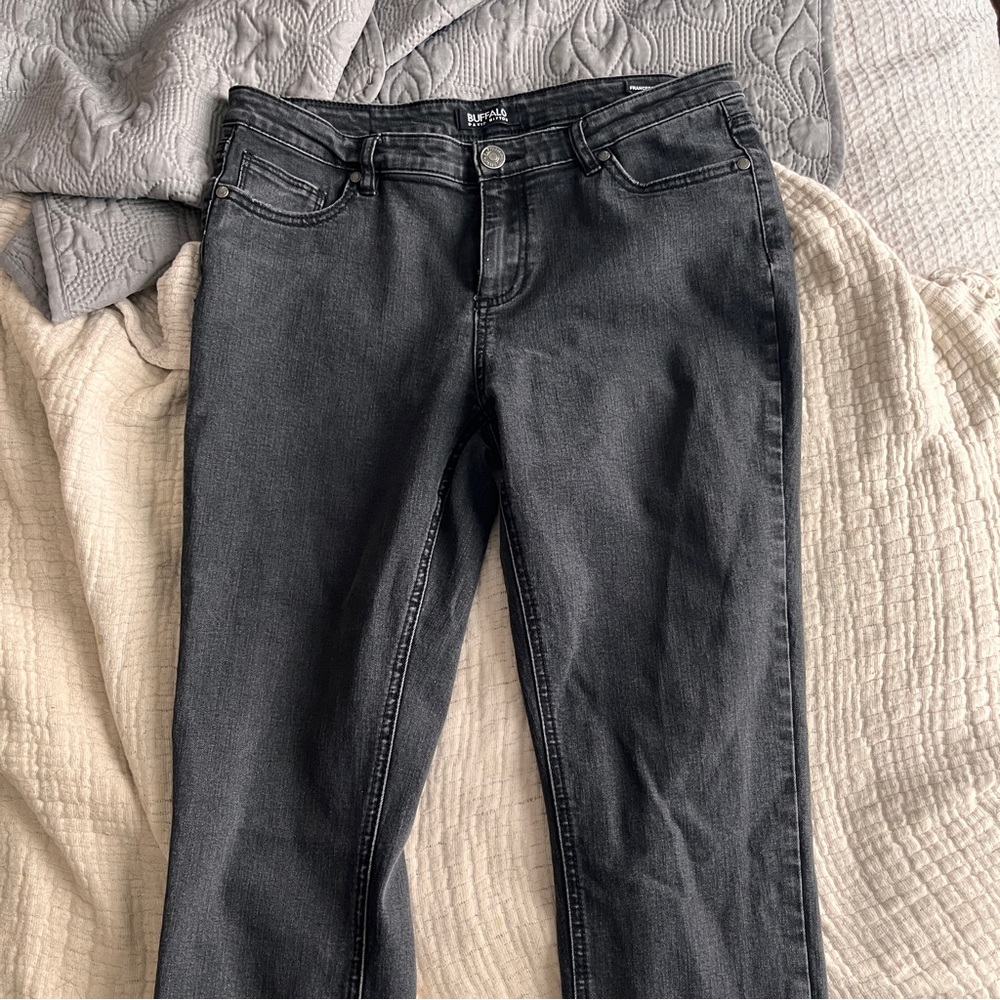 Buffalo David Bitton Black/Grey Skinny Jeans